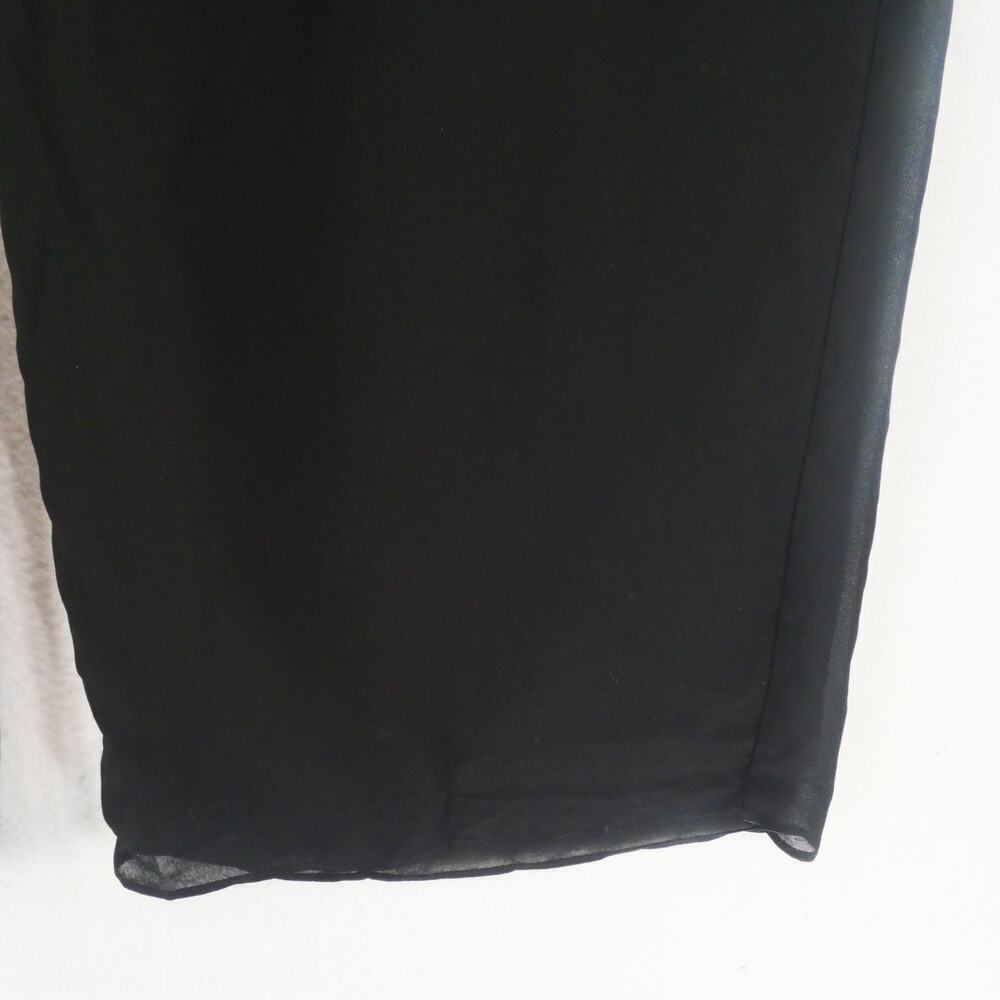 NEW Hanna Nikole Women's 18W 2 Pc Black Chiffon Pant Suit Formal Flowy Plus Size - Picture 12 of 15